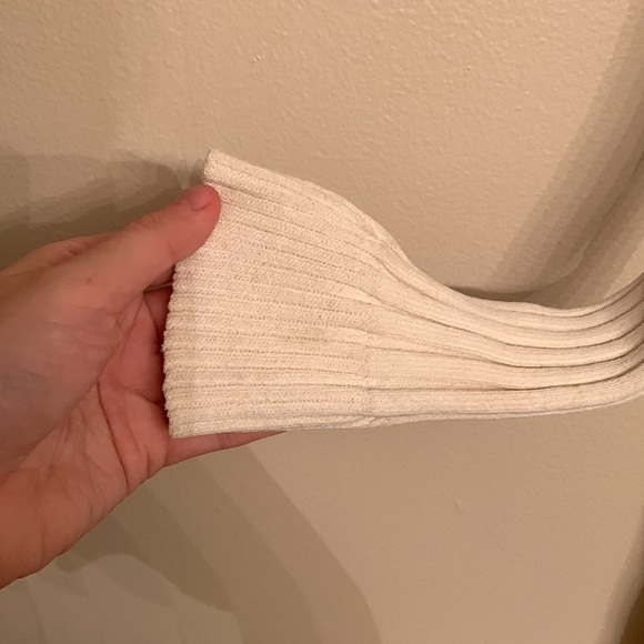 Long sleeve cream fitted cardigan Nordstrom - Picture 3 of 4